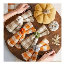 Mud Pie Fall Plaid Napkin Set - BeautyOfASite - Central Illinois Gifts, Fashion & Beauty Boutique