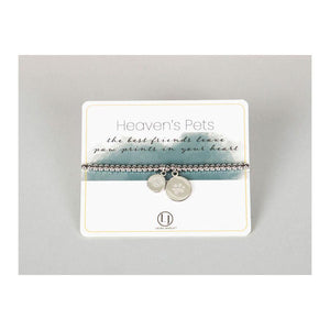 Laura Janelle Silver Charm Heaven's Pets Bracelet