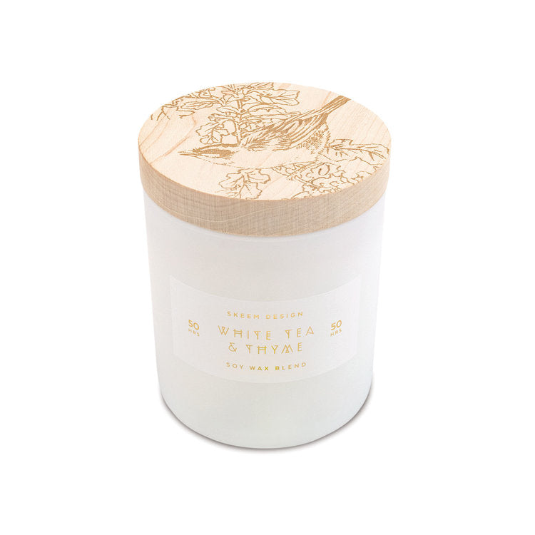 Candle Soy Wax Paisley & Plaid Michel Design Works
